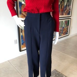 Topshop Wide Leg Cropped Trousers